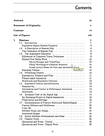 Table of Contents Page for Thesis or Dissertation | Office of